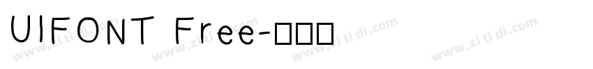 UIFONT Free字体转换
